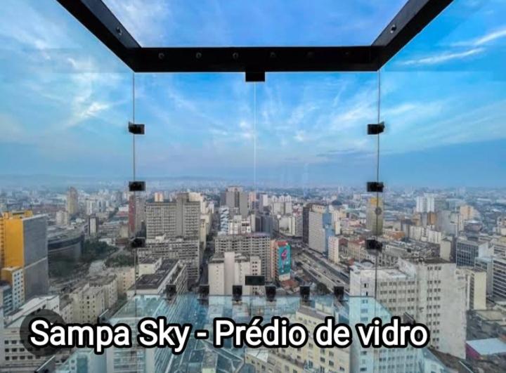 Studio Flex Com Garagem E Piscina No Centro De Sp 상파울루 외부 사진